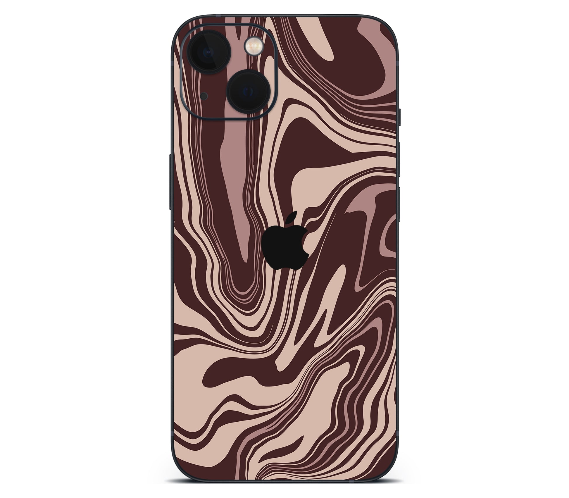 iPhone 13 Mini skin, Vertigo (Fever), back skin with logo cutout