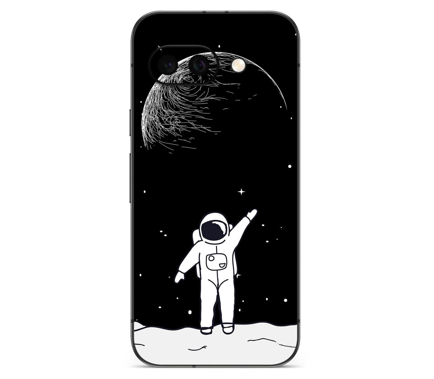 Google Pixel 10A skin, Moonwave, back skin