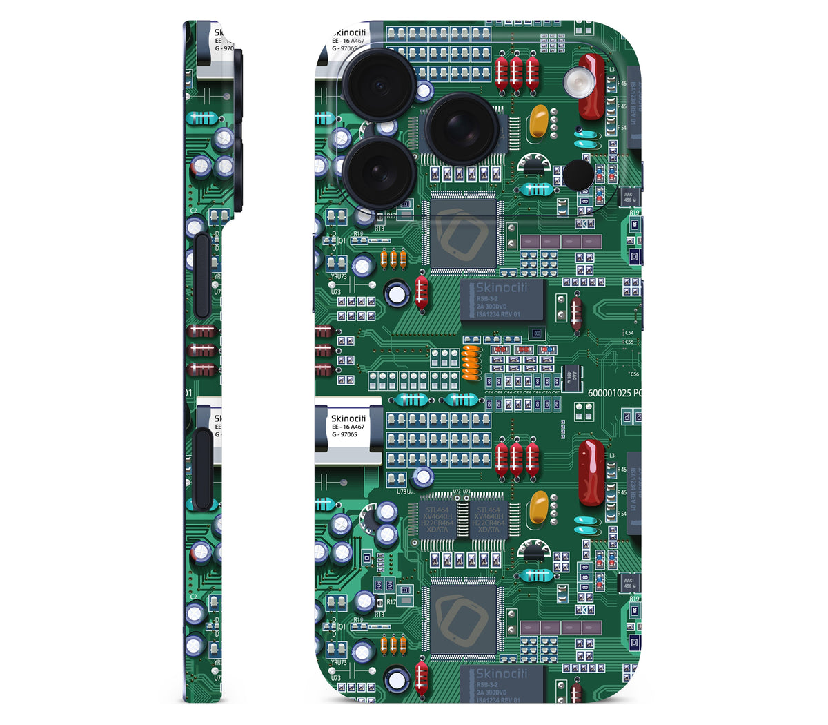 iPhone 18 Pro skin, Terminal, full wrap without logo cutout