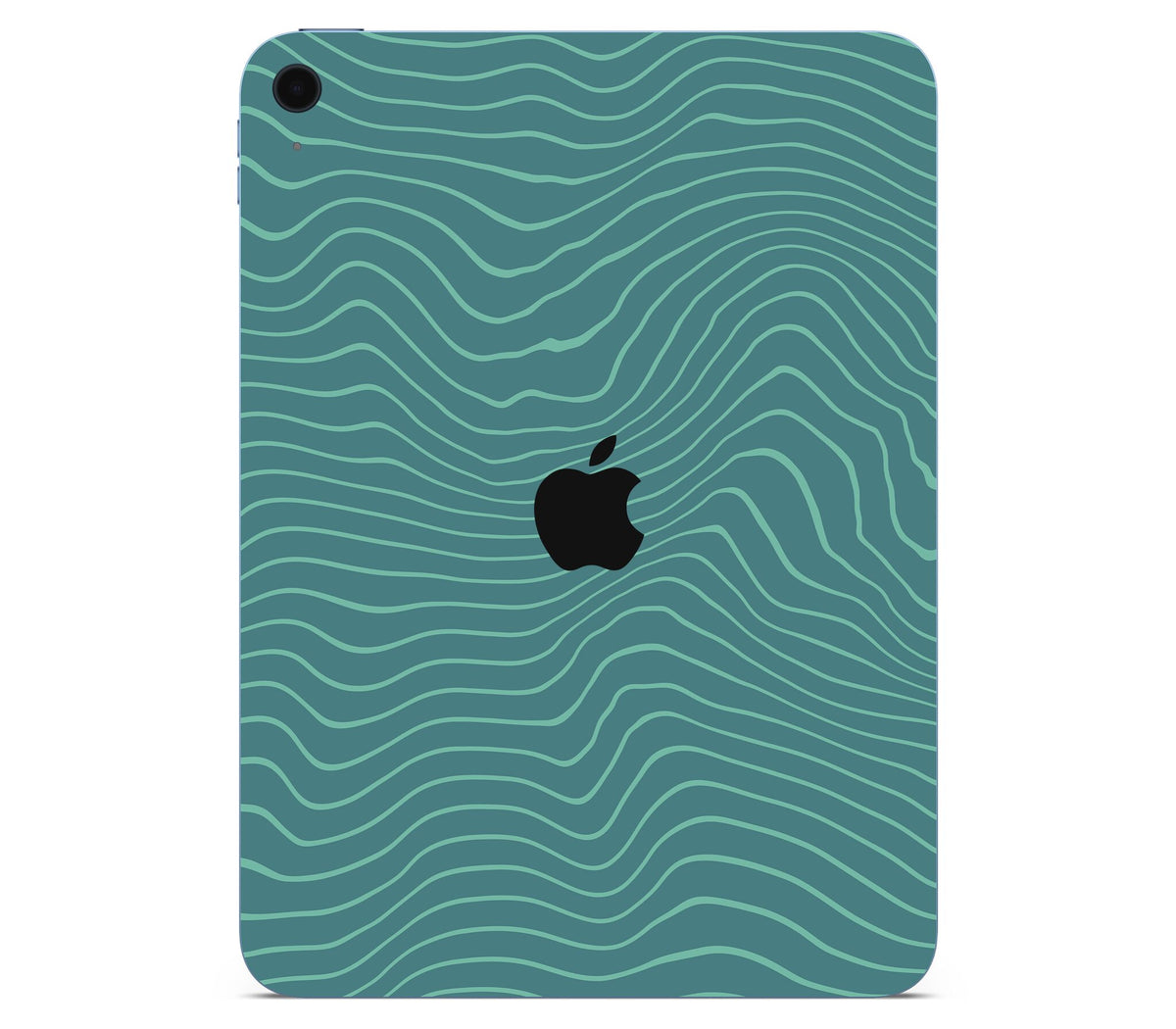 iPad 10.9" (2022, Gen 10) skin, Tide, back skin with logo cutout
