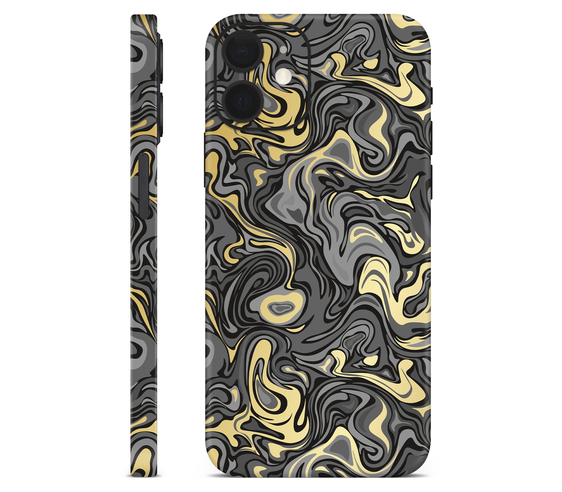 iPhone 12 skin, Damnation, full wrap without logo cutout