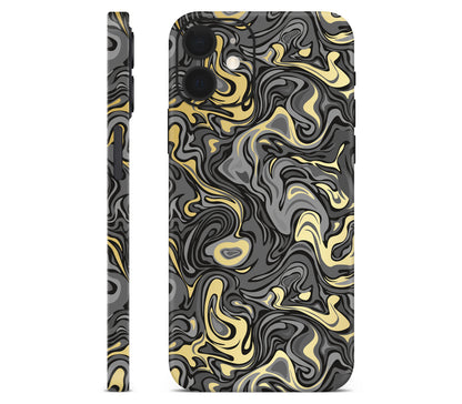 iPhone 12 Mini skin, Damnation, full wrap without logo cutout