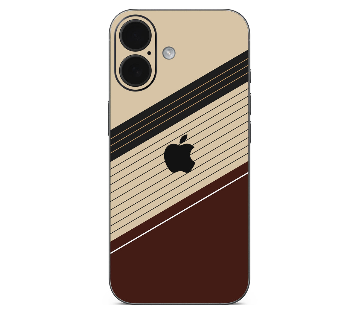 iPhone 17 skin, Edge, back skin with logo cutout