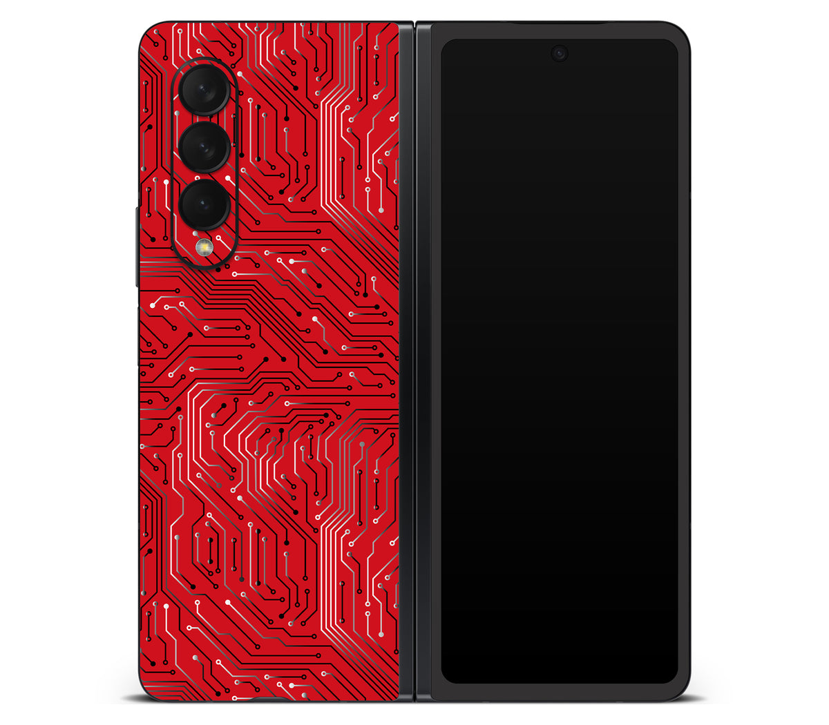 Galaxy Z Fold 3 skin, REDLINE