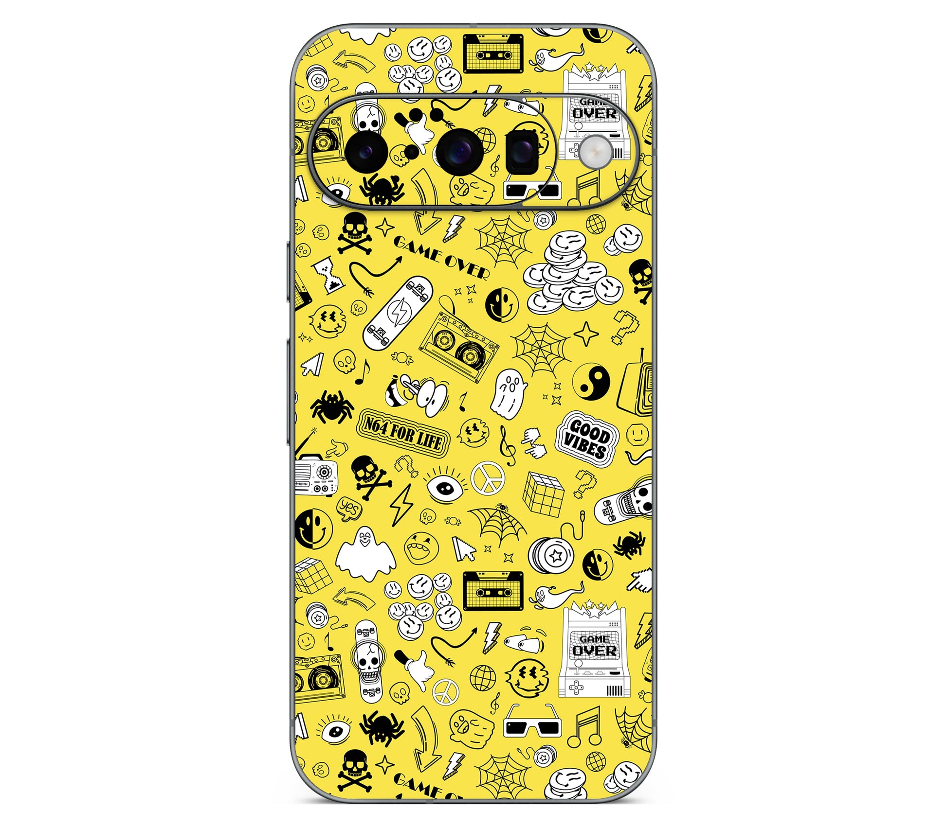 Google Pixel 11 skin, 90’s Nostalgia, back skin