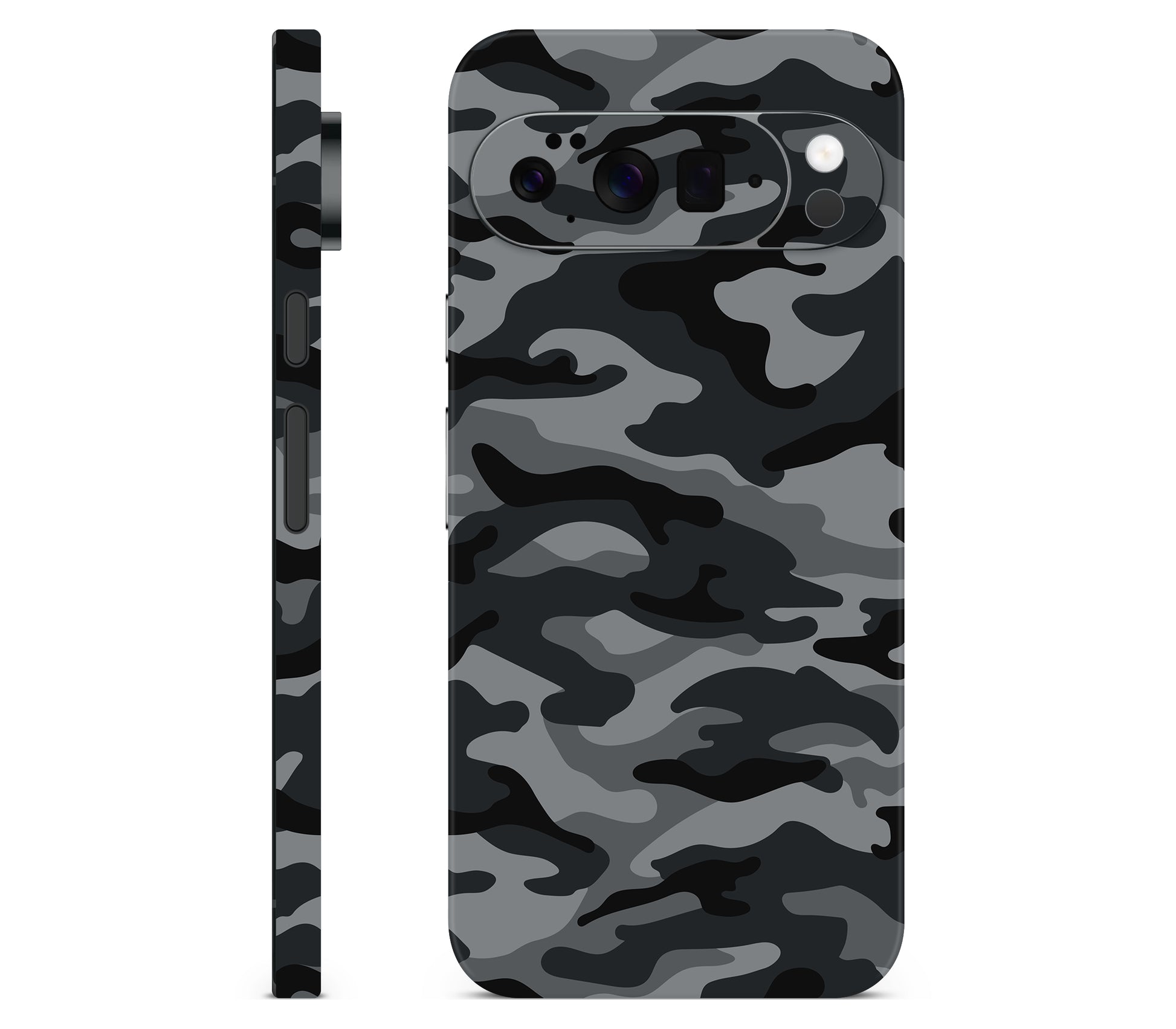 Google Pixel 10 Pro XL skin, Urban Camo, full wrap skin