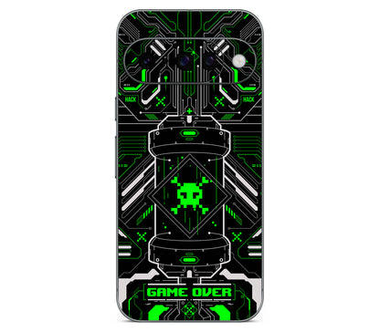 Google Pixel 11 skin, Fatal Error (Acid), back skin
