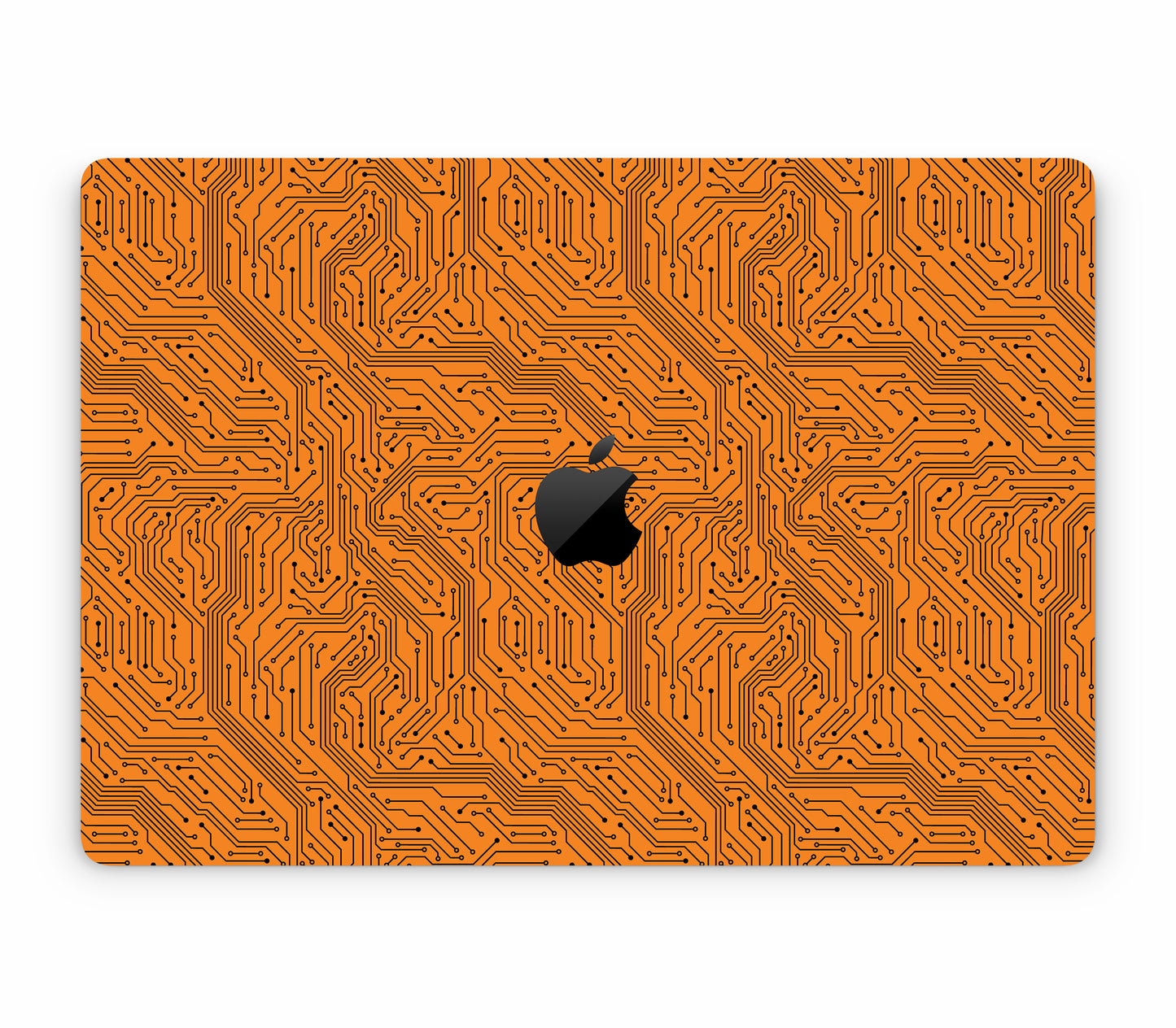 MacBook Pro 16" (2021, M1) skin, Pulse Grid, top skin with logo cutout