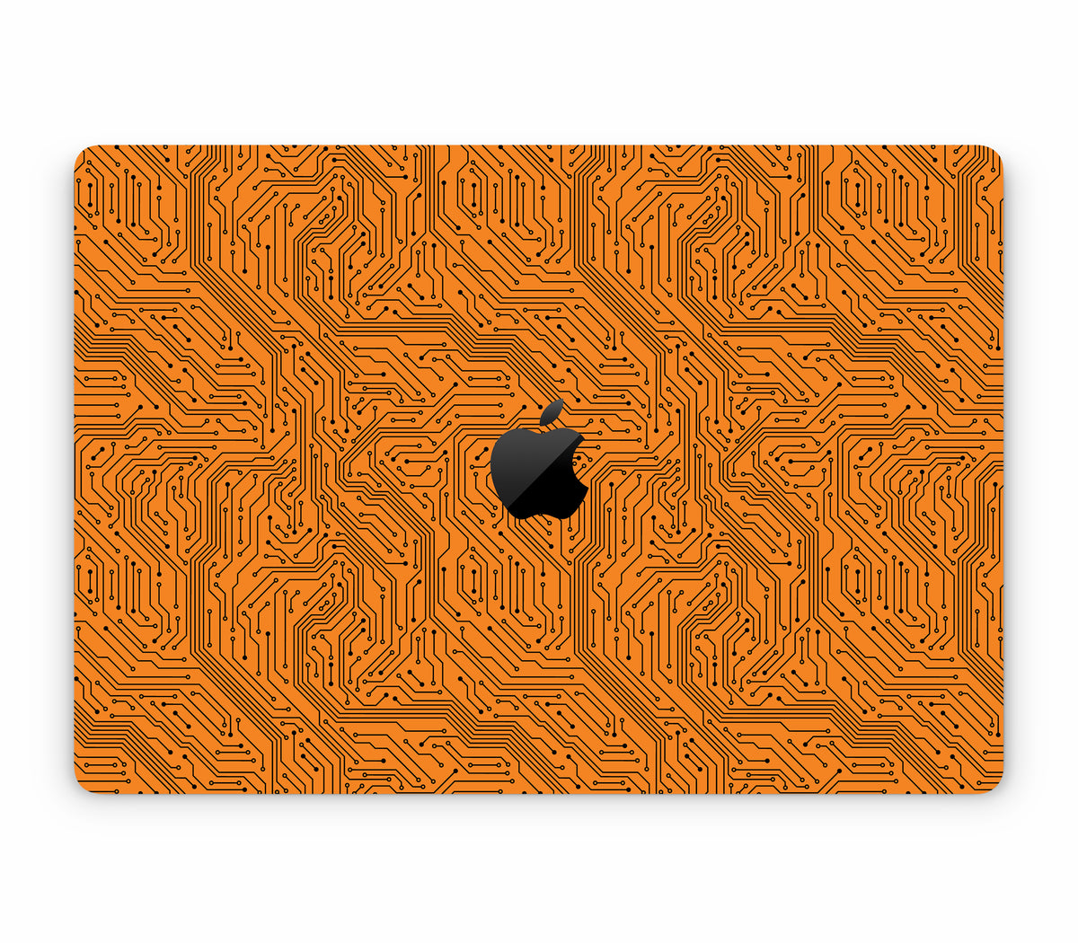 MacBook Pro 15" (2017, Touch Bar) skin, Pulse Grid, top skin with logo cutout