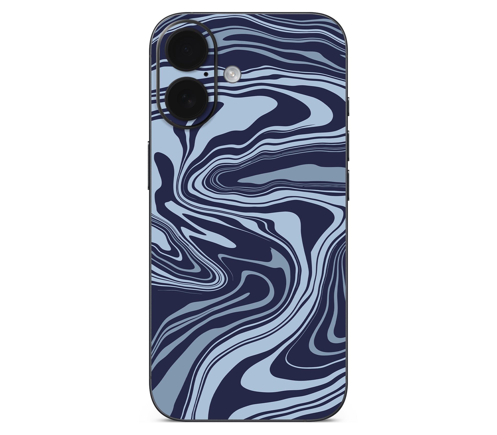 iPhone 16 Plus skin, Vertigo (Blur), back skin without logo cutout