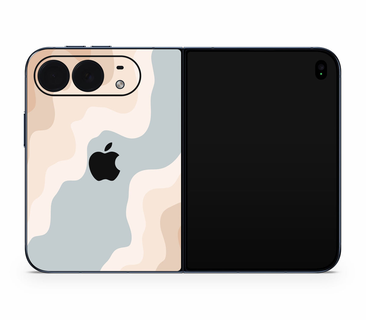 iPhone Duo skin, Drift (Haze), back skin with logo cutout