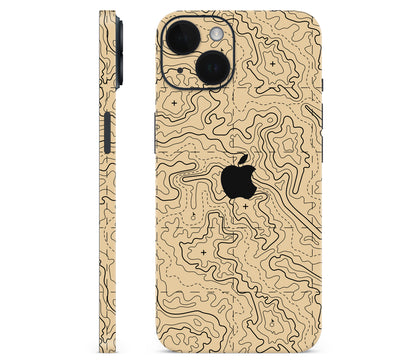 iPhone 14 skin, Lockdown (Sandline), full wrap with logo cutout