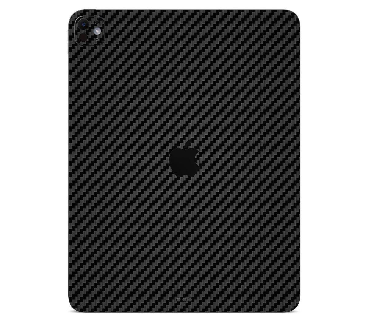 iPad Pro 13" (M5) skin, Code: Carbon, back skin with logo cutout