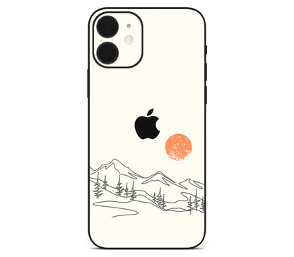 iPhone 12 Mini skin, Offline, back skin with logo cutout