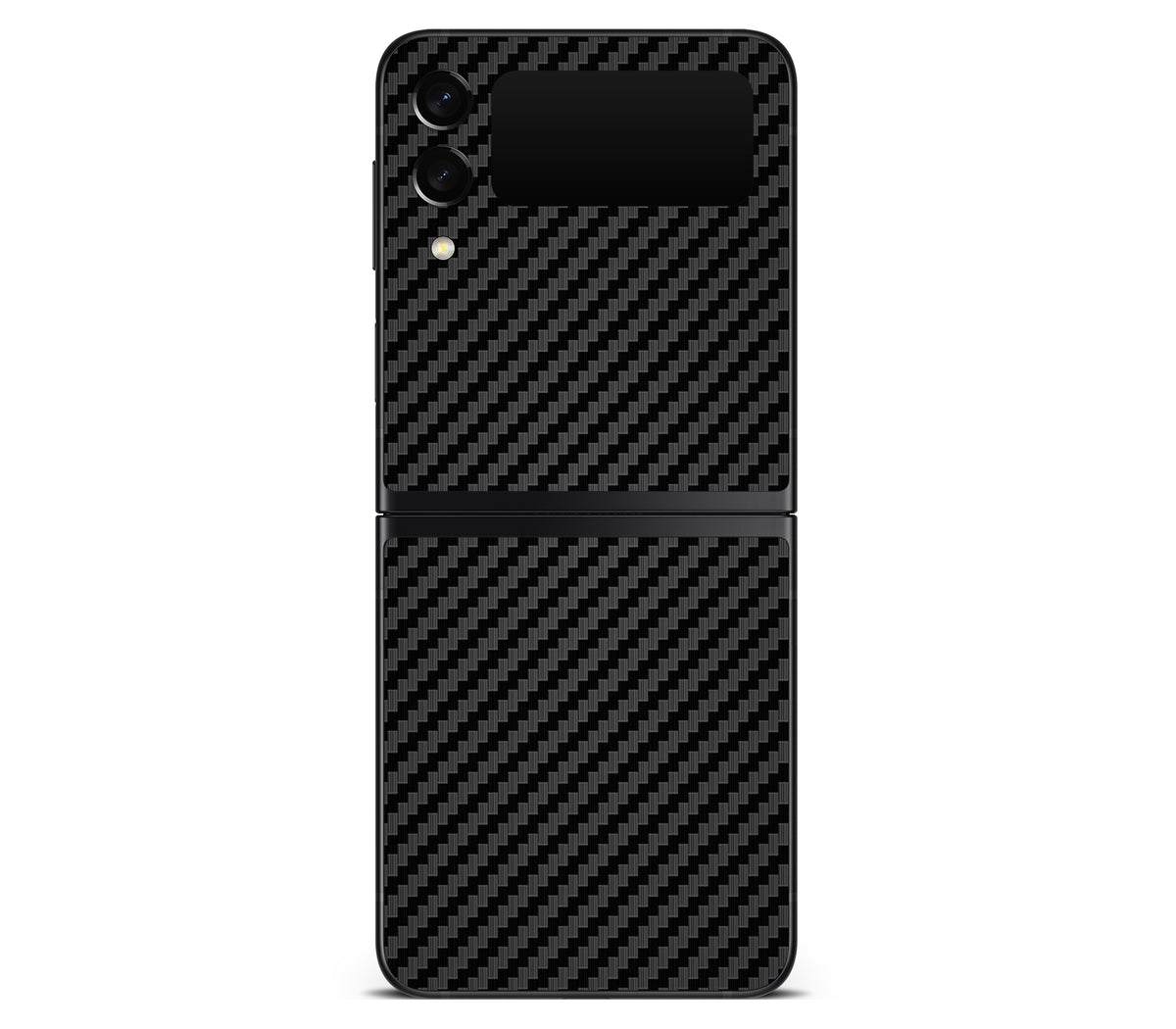 Galaxy Z Flip 3 skin, Code: Carbon, back skin