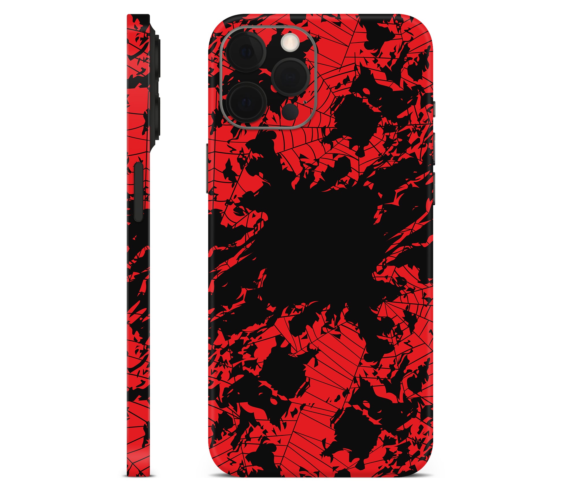 iPhone 12 Pro skin, Deadlink, full wrap without logo cutout