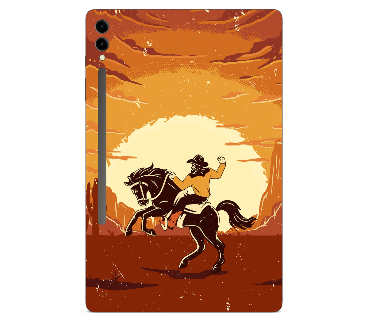 Galaxy Tab S9 Ultra skin, Cowboy, back skin