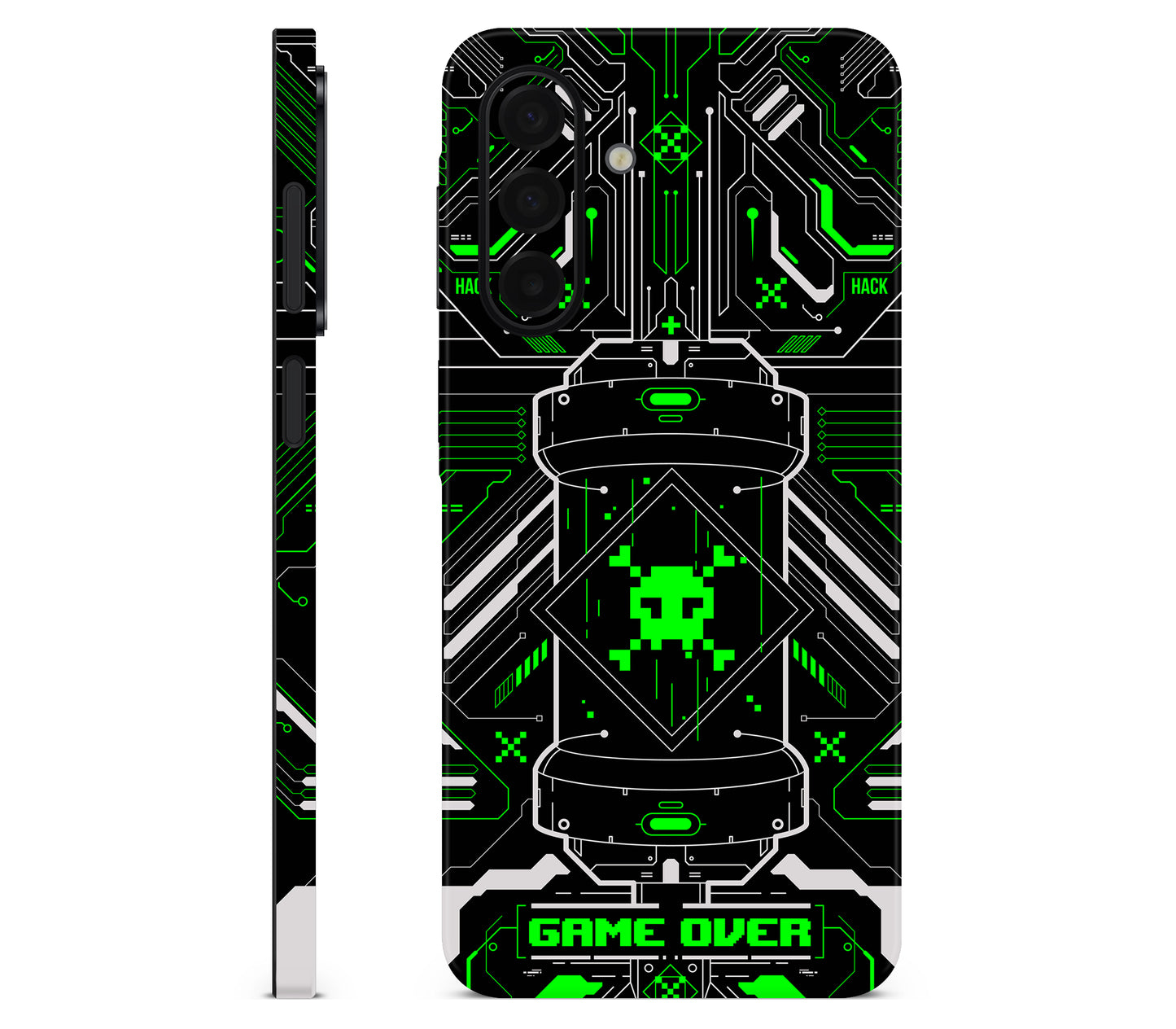 Galaxy A17 skin, Fatal Error (Acid), view 2