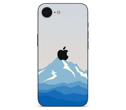 iPhone 16e skin, Everest, back skin with logo cutout