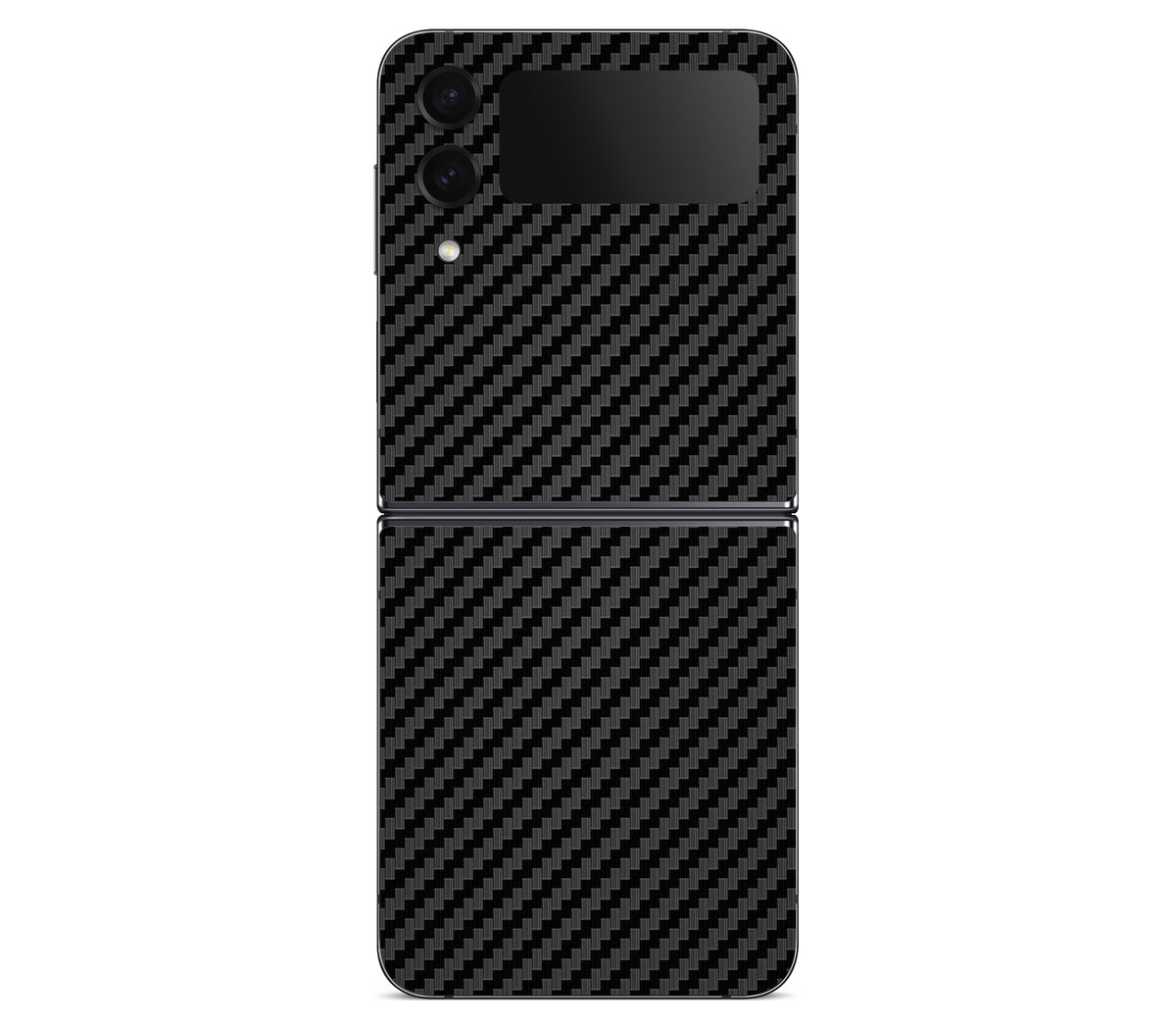 Galaxy Z Flip 4 skin, Code: Carbon, back skin