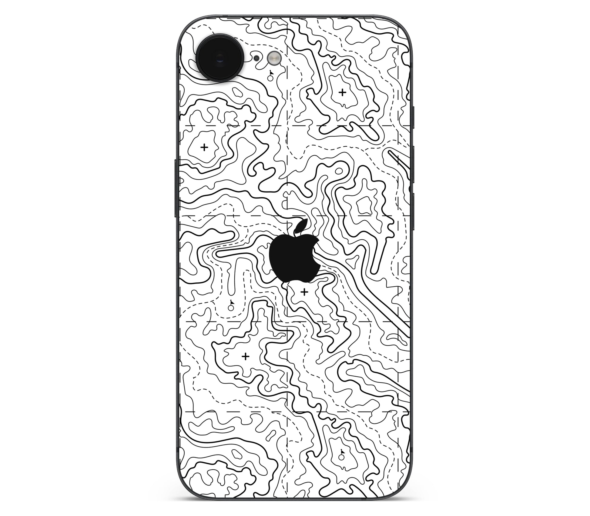 iPhone 17e skin, Lockdown (Endgame), back skin with logo cutout