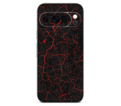 Google Pixel 11 Pro skin, Hellcrack, back skin