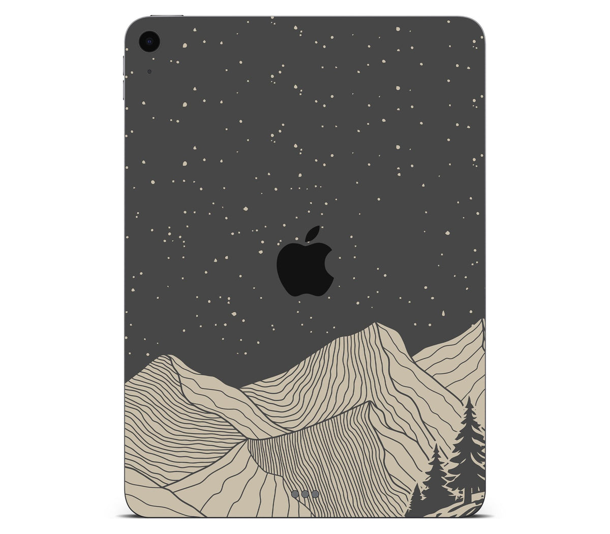 iPad Air 4 skin, Nightline, back skin with logo cutout