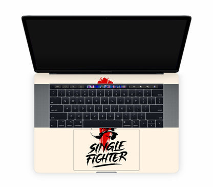 MacBook Pro 15" (2019, Touch Bar) skin, Samurai, inside skin