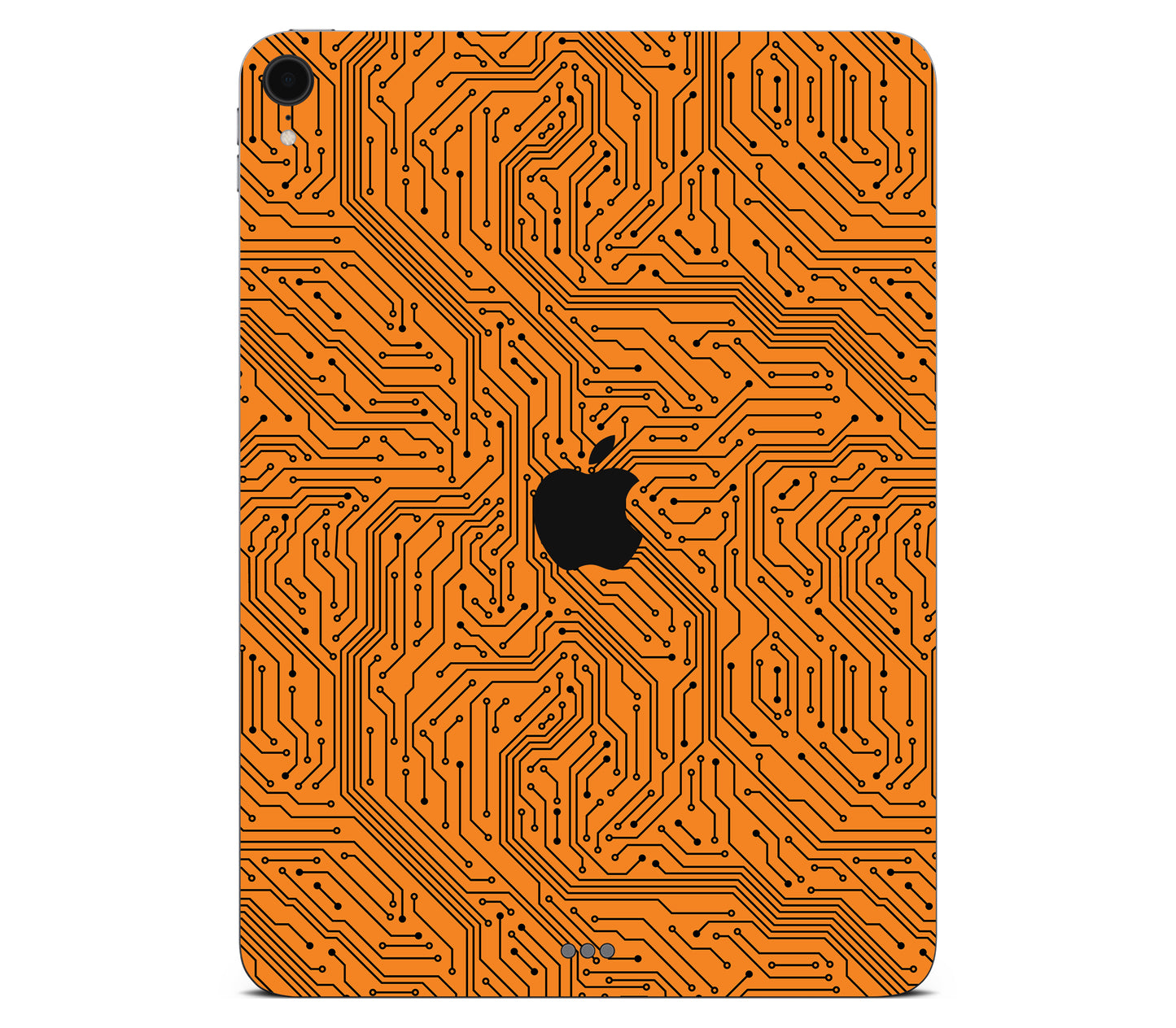 iPad Pro 11" (2018-2019, Gen 1) skin, Pulse Grid, back skin with logo cutout
