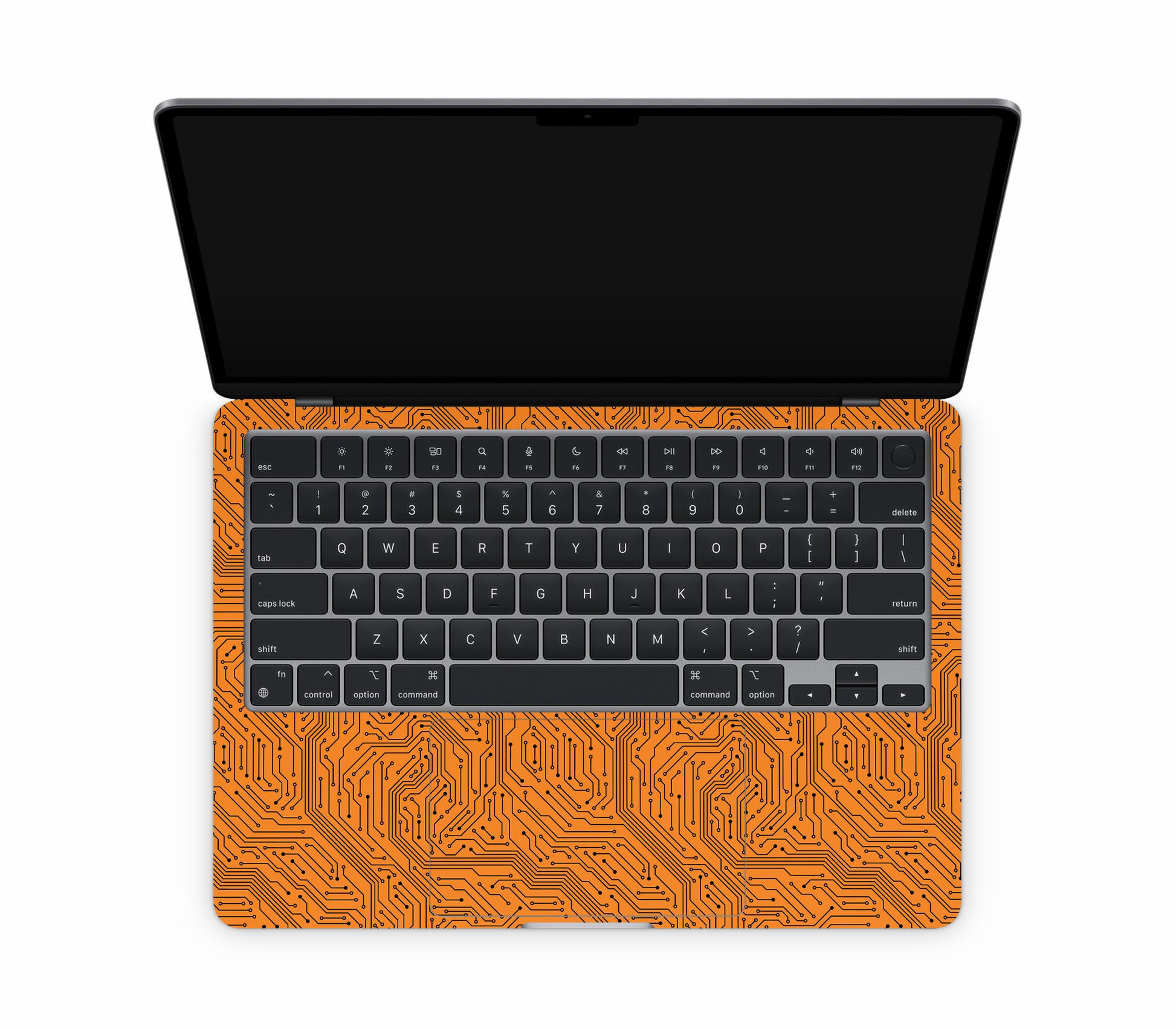 MacBook Air 13" (2022, M2) skin, Pulse Grid, inside skin