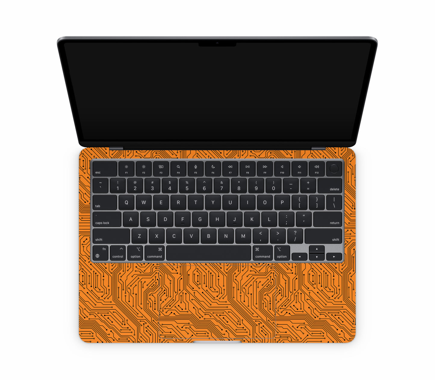 MacBook Air 13" (2024, M3) skin, Pulse Grid, inside skin