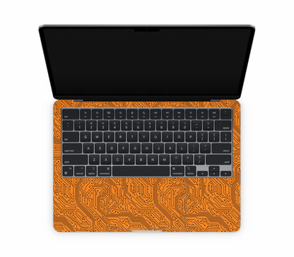 MacBook Air 13" (2025, M4) skin, Pulse Grid, inside skin