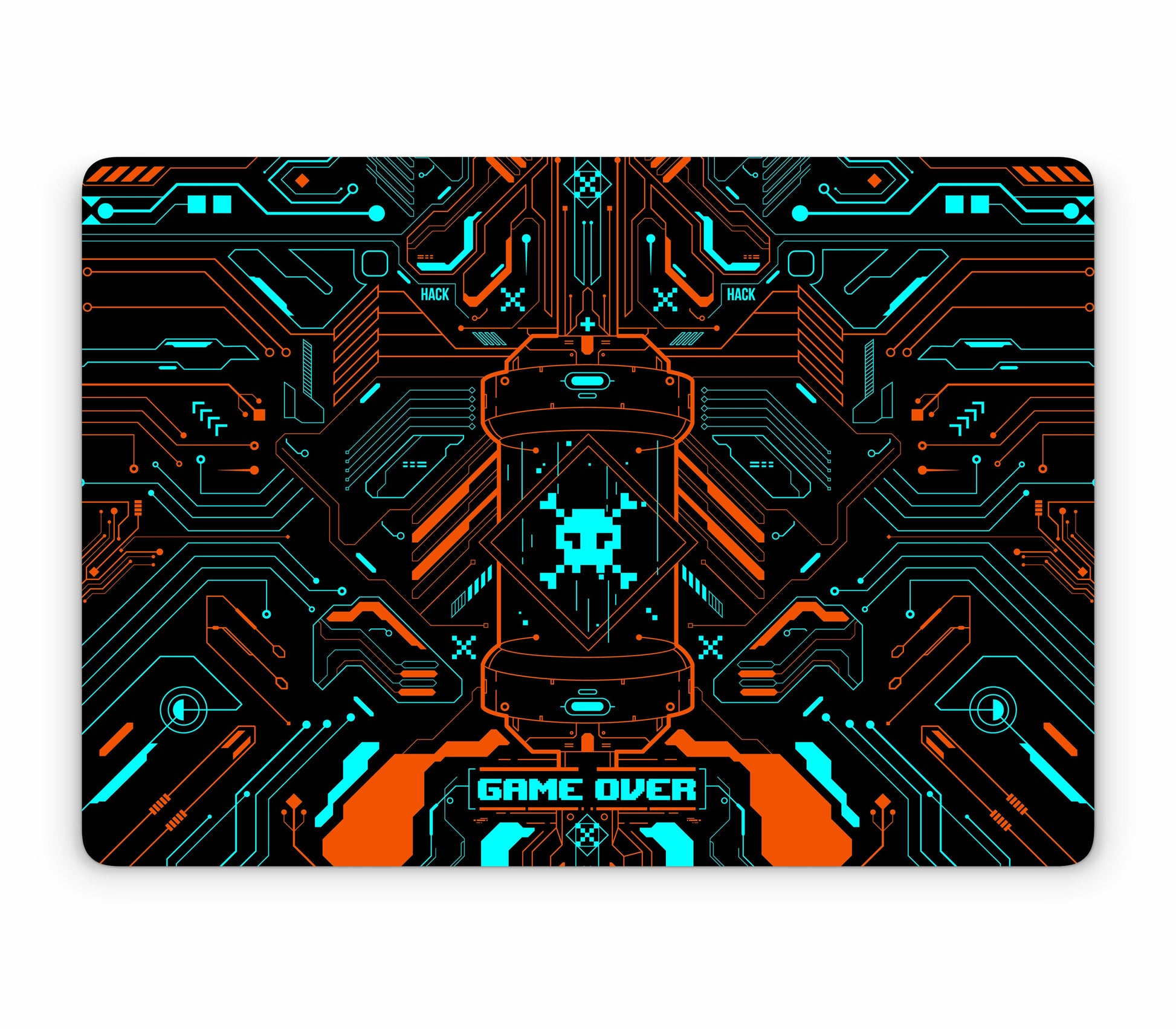 MacBook Air 15" (2024, M3) skin, Fatal Error, top skin