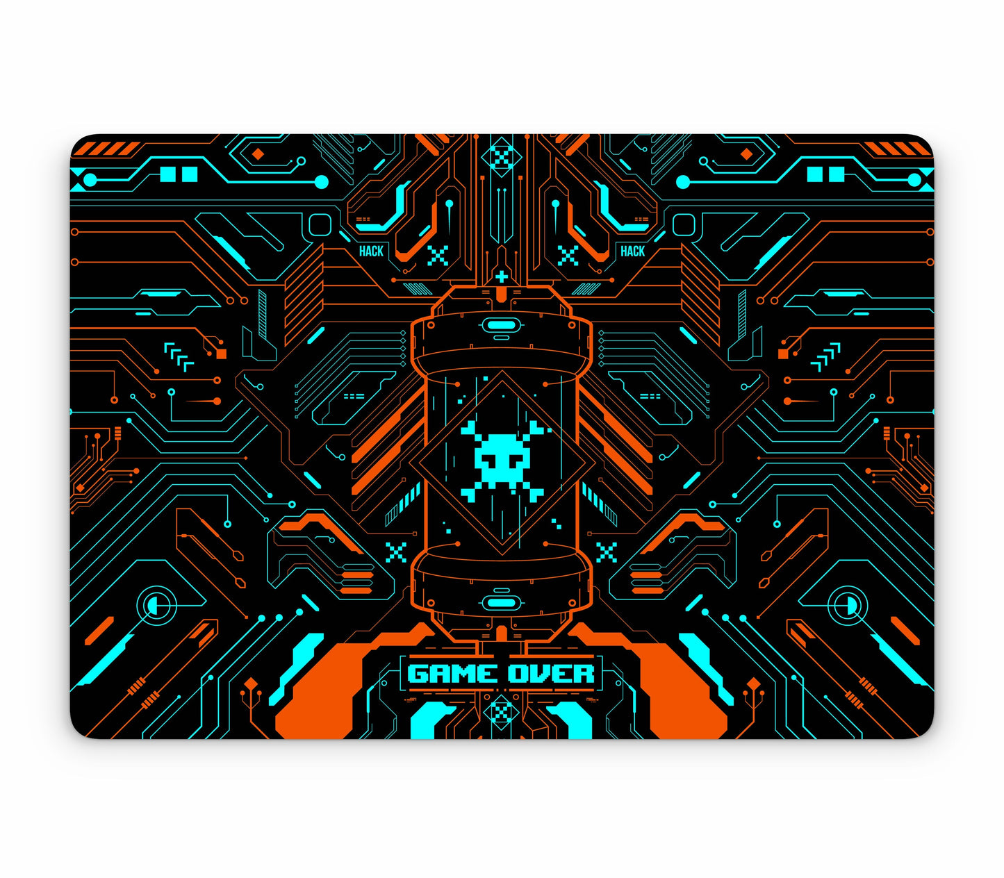 MacBook Air 15" (2025, M4) skin, Fatal Error, top skin