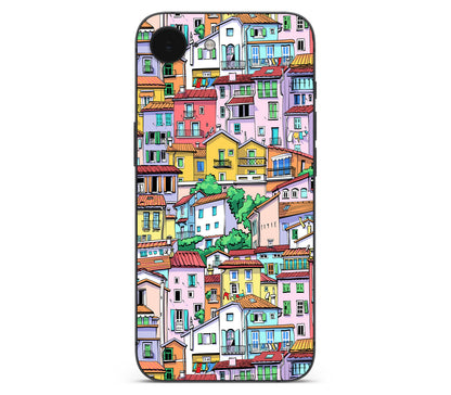 iPhone 17e skin, Menton Mosaic, back skin without logo cutout