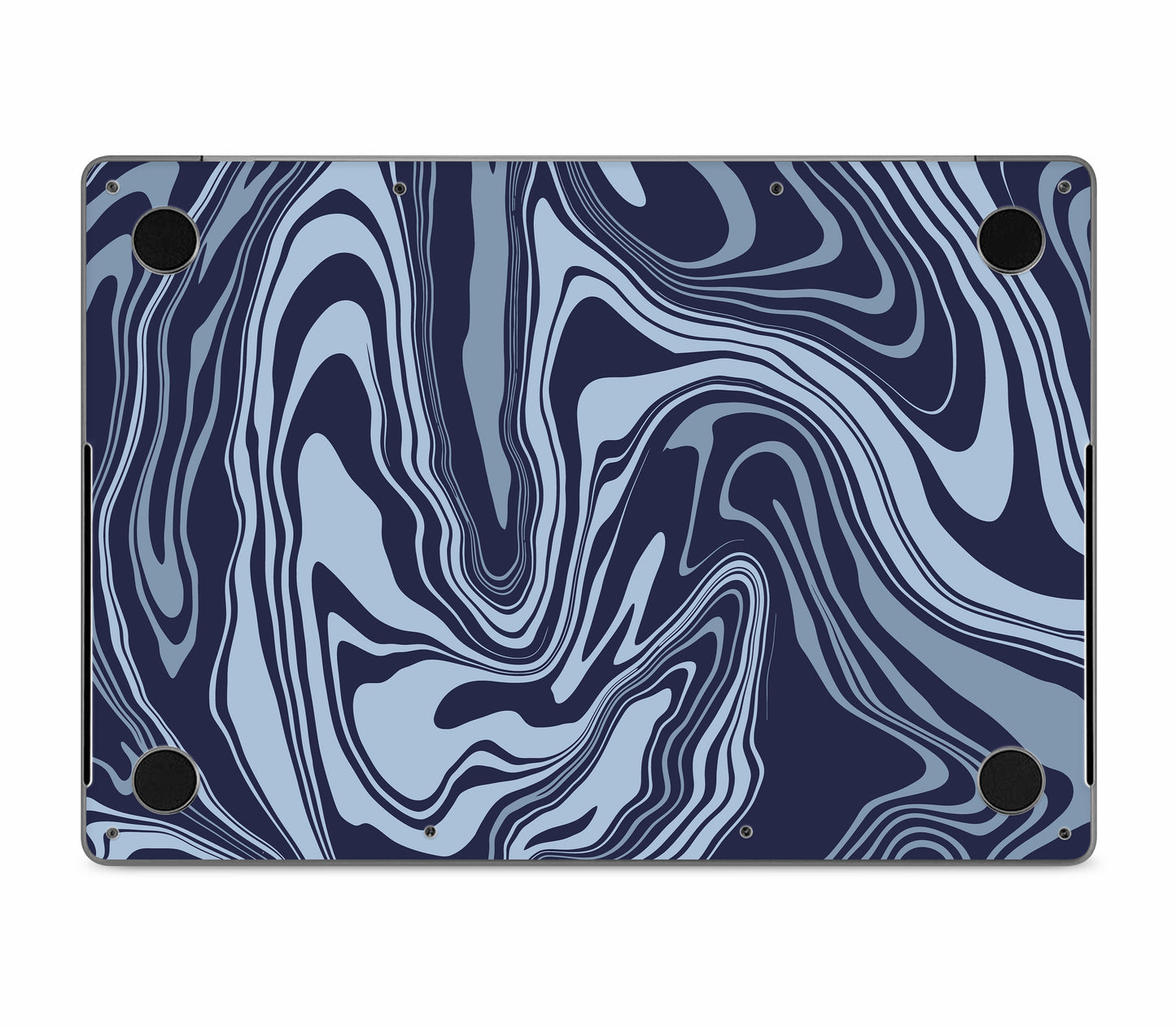 MacBook Pro 14" (2024, M4) skin, Vertigo (Blur), bottom skin