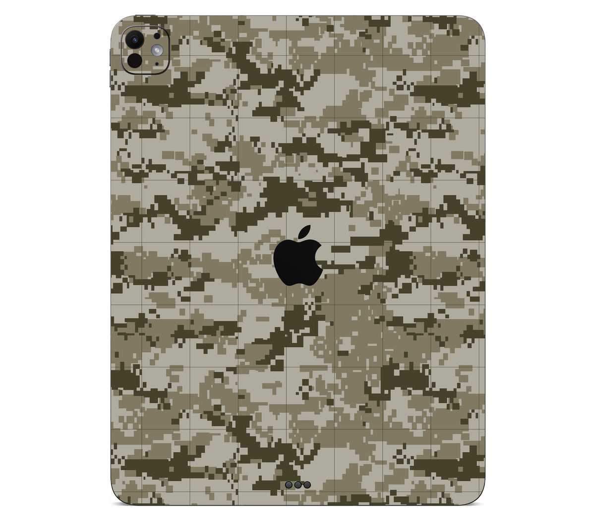 iPad Pro 13" (M5) skin, Stealth Mode, back skin with logo cutout