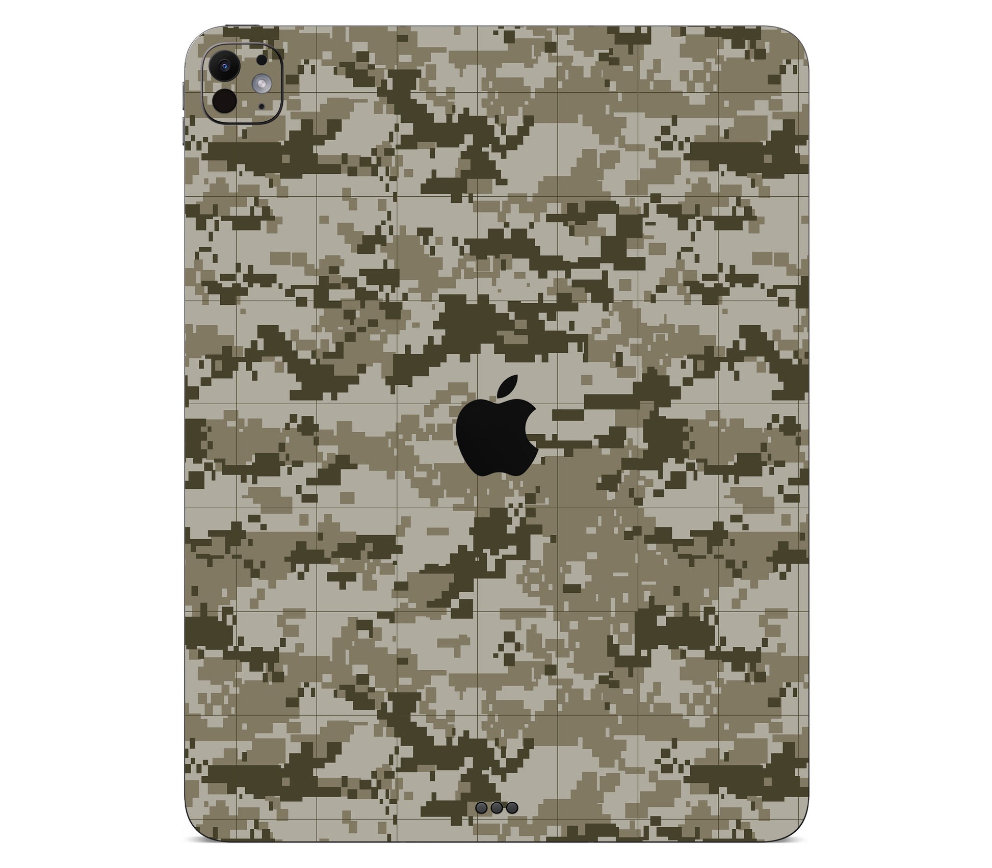 iPad Pro 13" (M5) skin, Stealth Mode, back skin with logo cutout