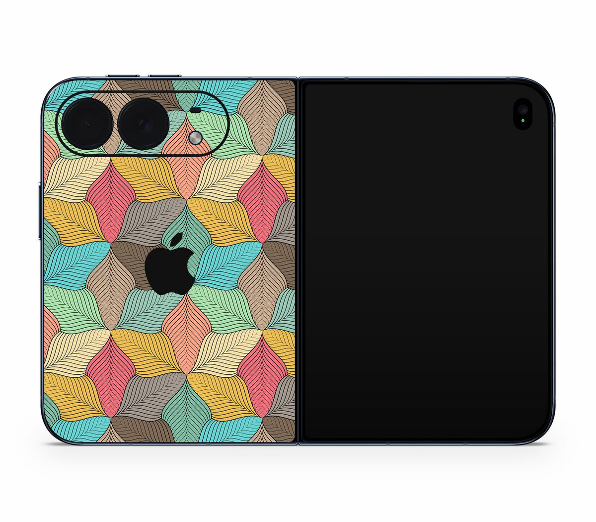 iPhone Duo skin, Blossom, back skin with logo cutout