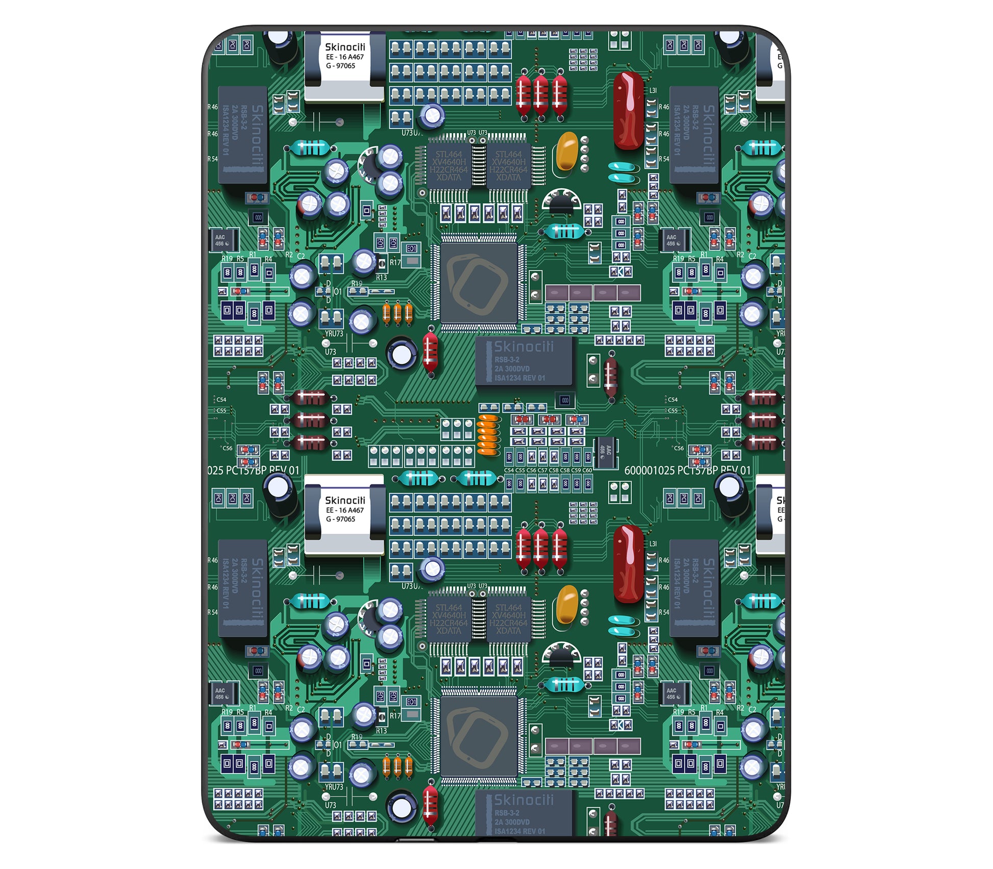Kindle Paperwhite (Gen 12) skin, Terminal, back skin