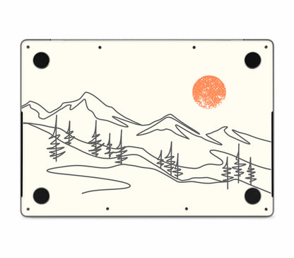 MacBook Pro 16" (2023, M3) skin, Offline, bottom skin