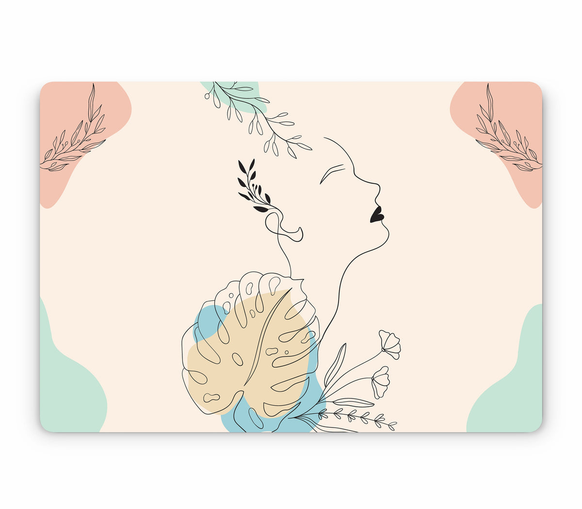 MacBook Air 15" (2025, M4) skin, Bliss, top skin