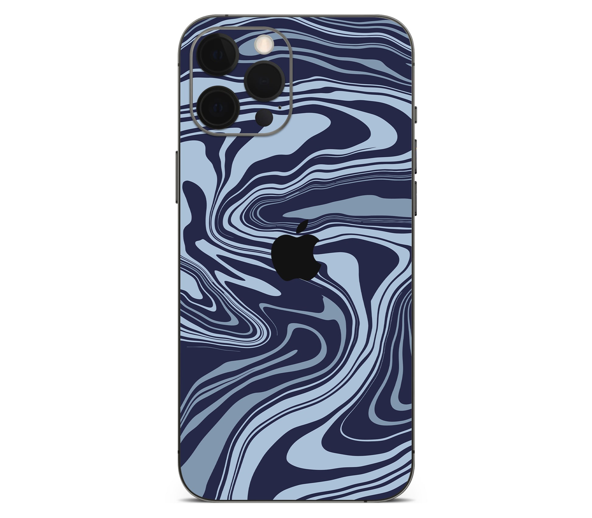 iPhone 12 Pro skin, Vertigo (Blur), back skin with logo cutout