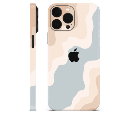 iPhone 13 Pro Max skin, Drift (Haze), full wrap with logo cutout