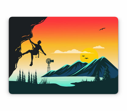 MacBook Air 13" (2025, M4) skin, Skybound, top skin without logo cutout