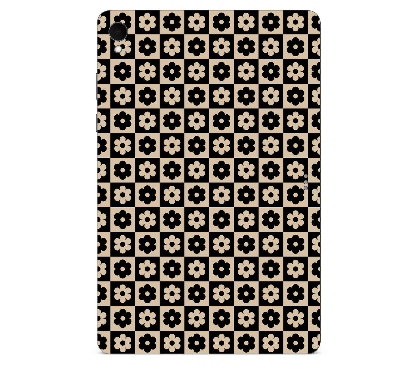 Galaxy Tab S11 skin, Floral Grid, back skin