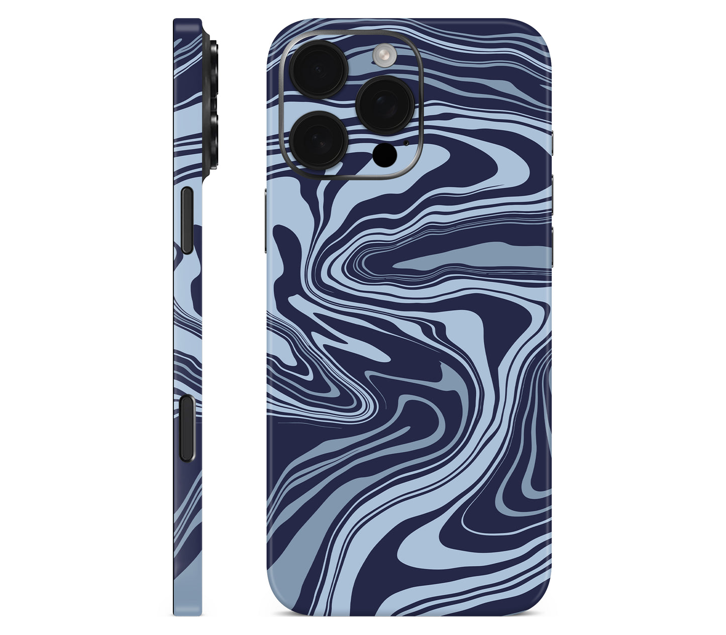 iPhone 16 Pro Max skin, Vertigo (Blur), full wrap without logo cutout