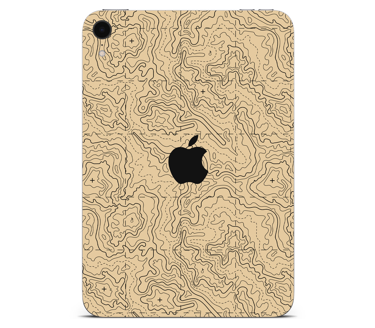 iPad Mini 7 (A17 Pro) skin, Lockdown (Sandline), back skin with logo cutout
