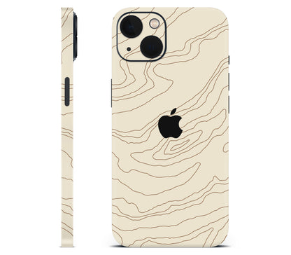 iPhone 13 skin, Dune, full wrap with logo cutout