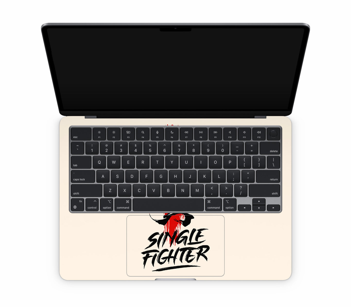 MacBook Air 13" (2024, M3) skin, Samurai, inside skin